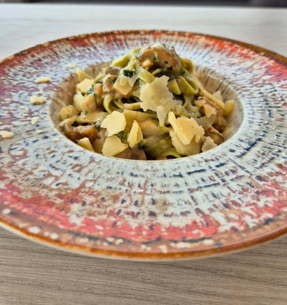 Tagliatelle cu Funghi Porcini